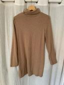 robe pull camel col roulé Zara - Taille 36 (S)