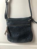 Sac bandoulière femme bleue neuf