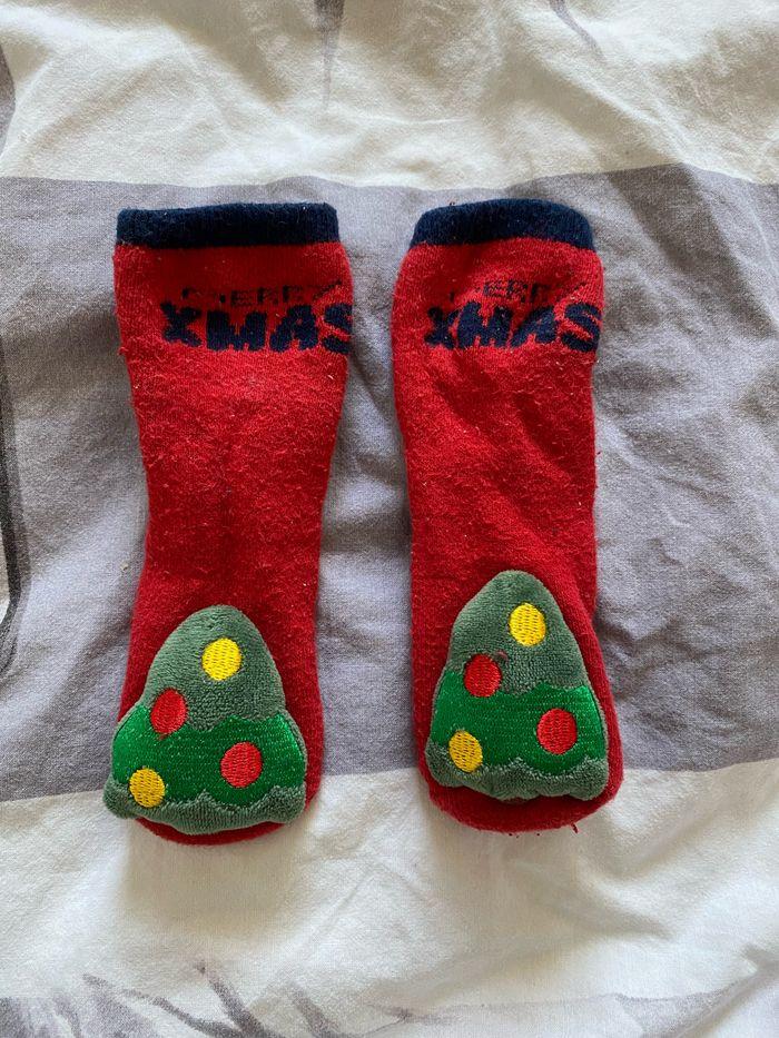 Lot 3 paires chaussettes Joyeux Noël - photo numéro 1