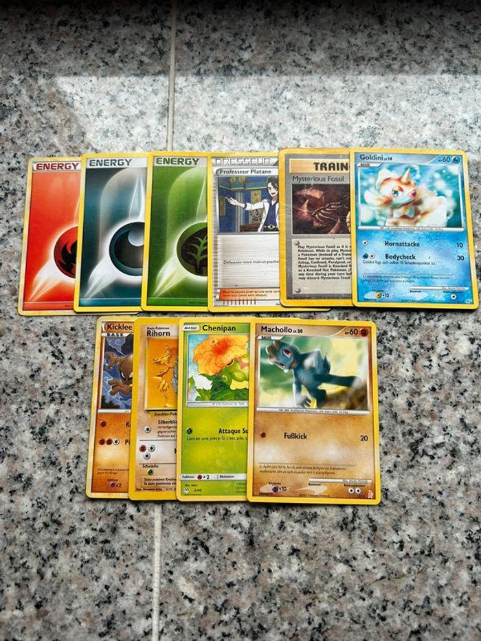 Lot de 10 cartes Pokémon, très bon état - photo numéro 1