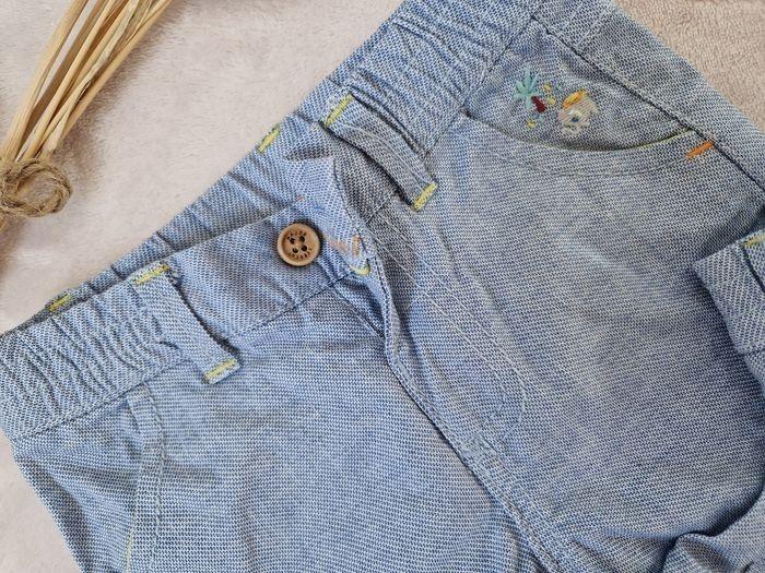 Short en jean Sergent major taille 6 mois - photo numéro 3