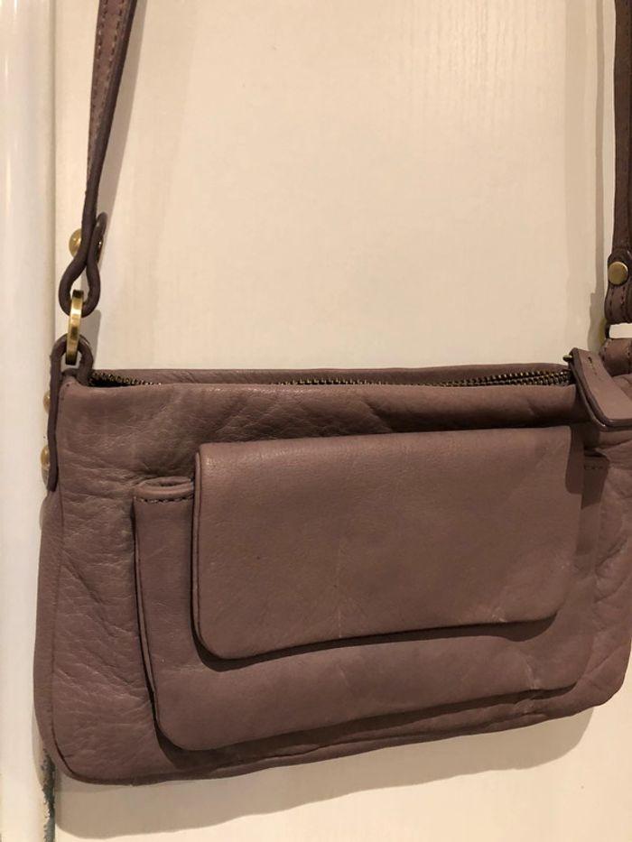 Delle Vega paris Petit sac à main cuir - photo numéro 18