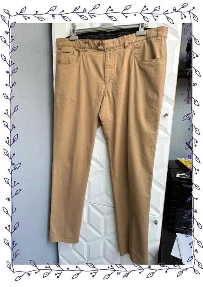 Pantalon Maneven beige taille 52 - photo numéro 2