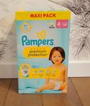 Couches Pampers Premium Protection Taille 4- de 9 à 14 kg