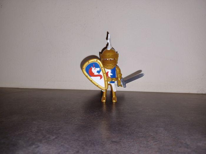 Playmobil chevalier de la licorne complet vintage - photo numéro 3