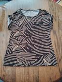 T-shirt femme manches courtes taille 40