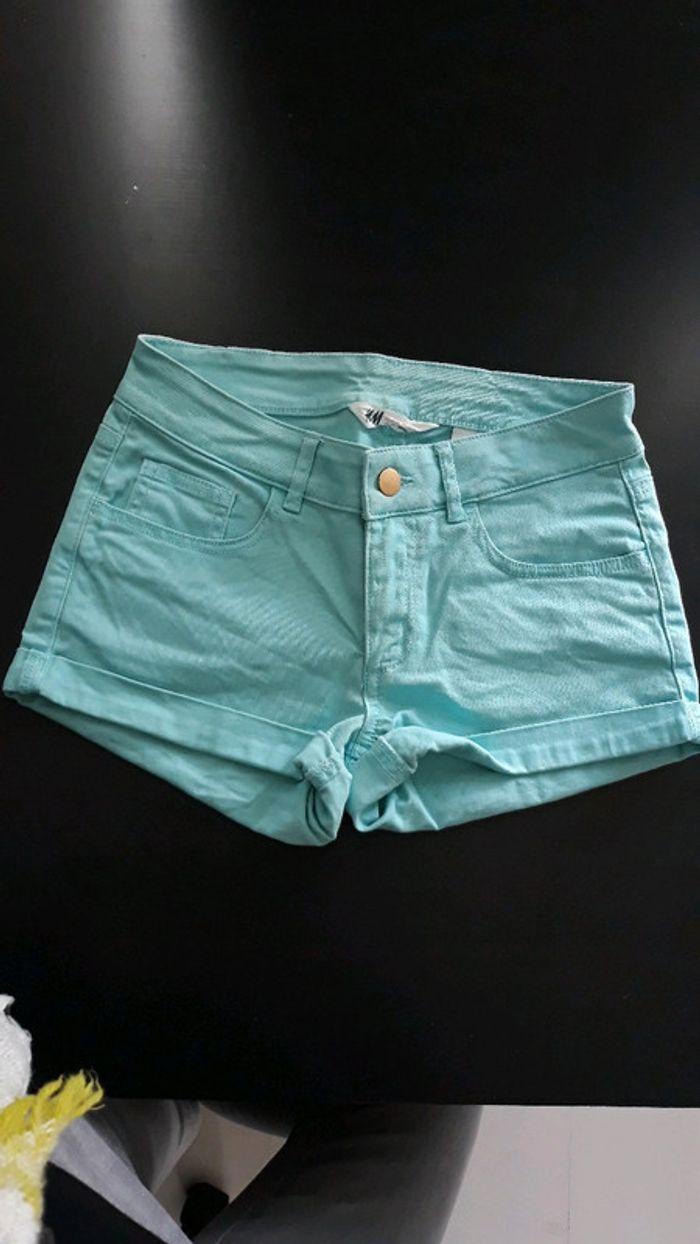 Short turquoise - photo numéro 2