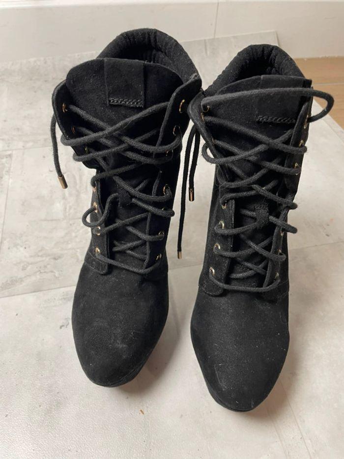 Bottines à lacets - photo numéro 6