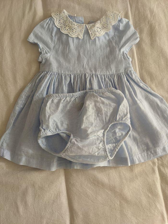 Ensemble robe et bloomer Kiabi 9 mois neuf - photo numéro 1