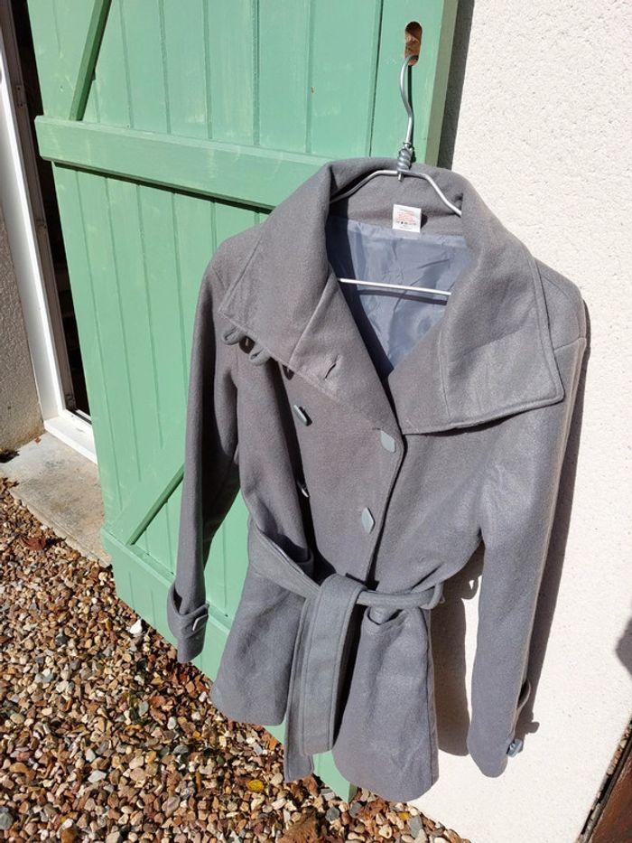 Manteau gris