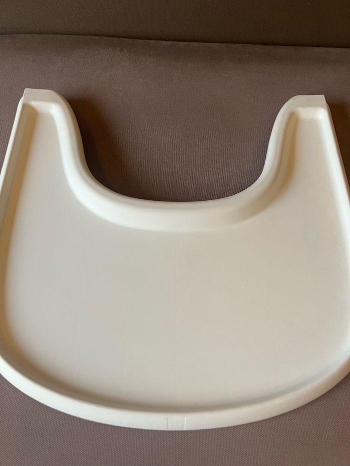 Plateau stokke tray pour chaise haute tripp trapp blanc 🤍 - photo numéro 2