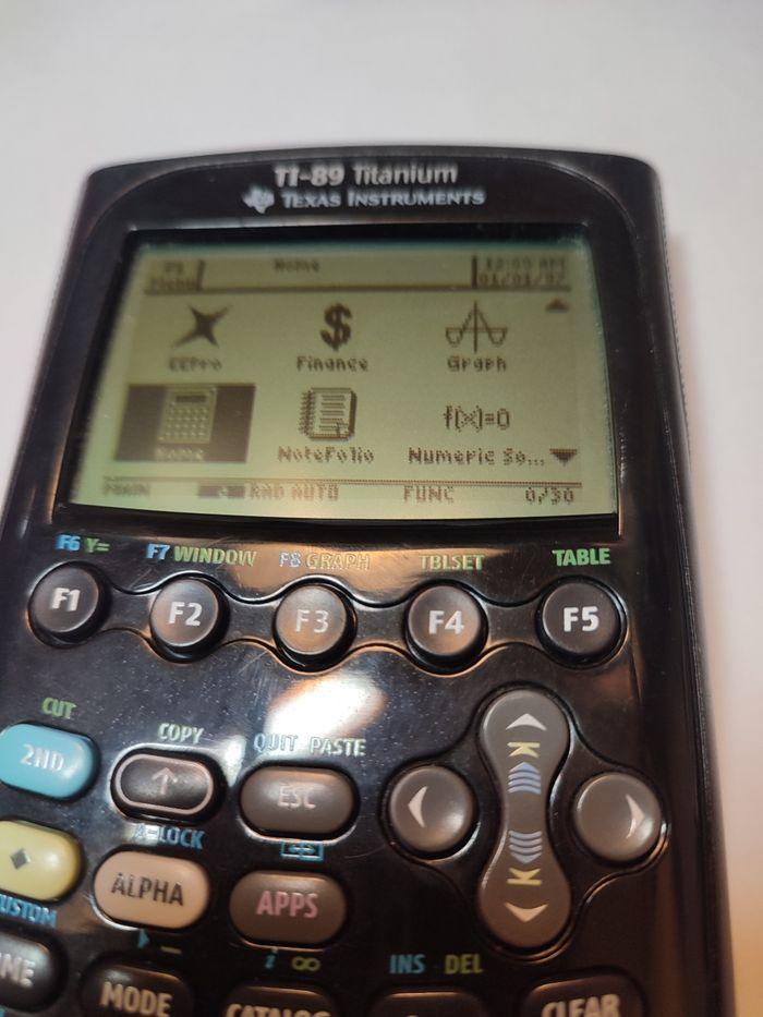 TI 89 TITANIUM calculatrice graphique - photo numéro 3