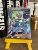 Carte Pokémon full art Dresseur Décodage de Decryptomane Forces temporelles 198/162