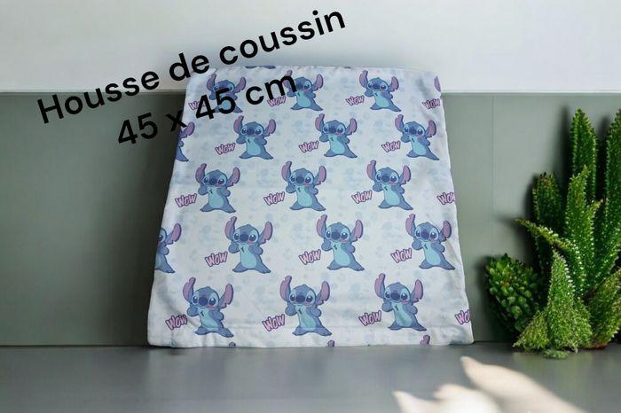 Housse de coussin Stitch Disney - photo numéro 1