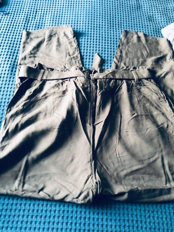 Pantalon chino noir gris - photo numéro 2