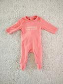 Pyjama rose corail 'Adorable like mummy' T1M Kiabi