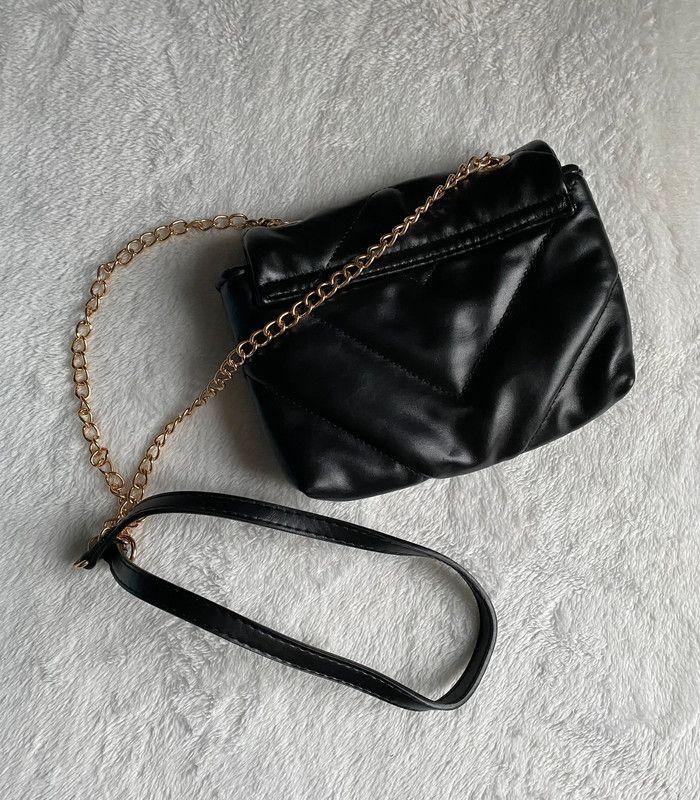 🖤 Jolie petit sac noir simili cuir 🖤 19x15cm 🖤 - photo numéro 2