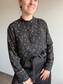 Blouse H&M noire motifs Taille 44