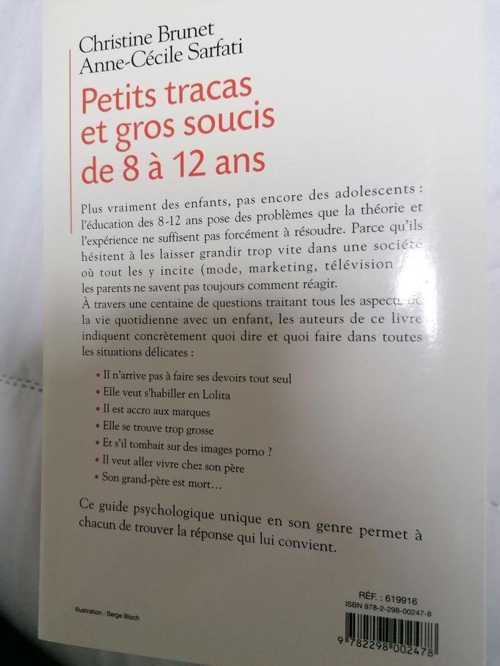 Livre "petit tracas et gros soucis de 8 à 12 ans" - photo numéro 2