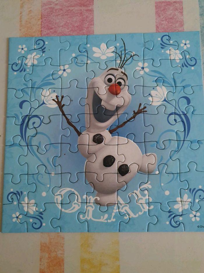 Lots de 3 puzzles Reine des Neiges - photo numéro 2