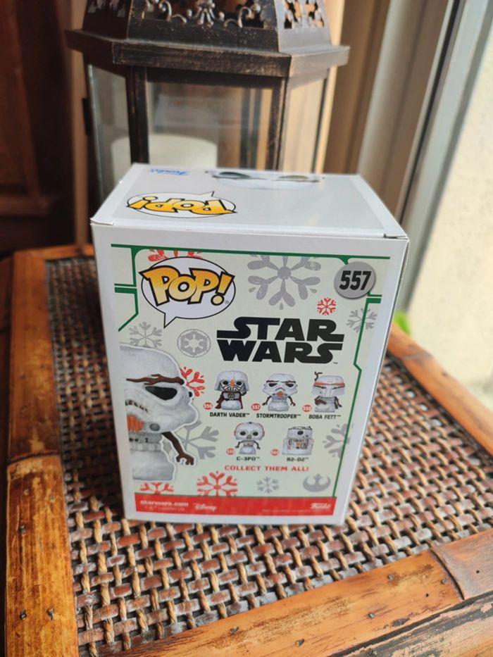 Funko pop star wars stormtrooper 557 noël neige - photo numéro 4