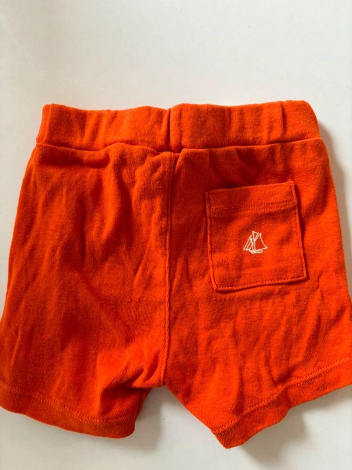 Short orange Petit Bateau - photo numéro 3