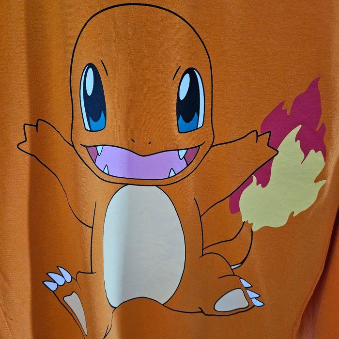 T shirt manches longues Salamèche Pokémon - photo numéro 2