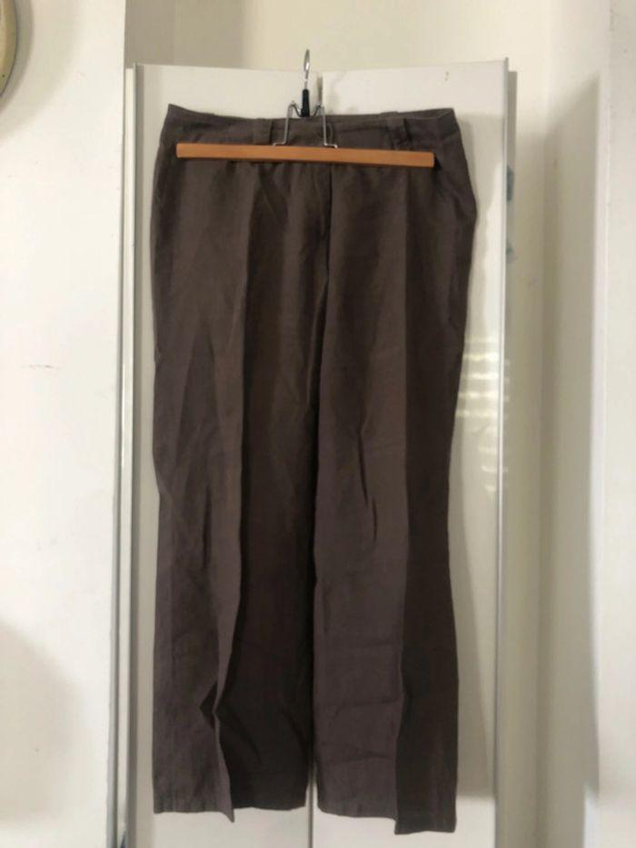 Pantalon léger lin . Taille 38 . - photo numéro 7