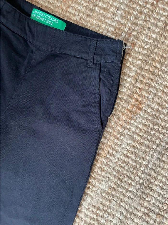 Pantalon noir benetton taille FR 36 (IT 40) - photo numéro 7