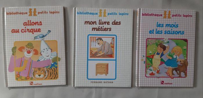 Livres enfants - lot de 3 livres d'éveil et vocabulaire - vintage - Nathan - photo numéro 6