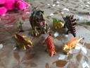 Lot de 6 dinosaures