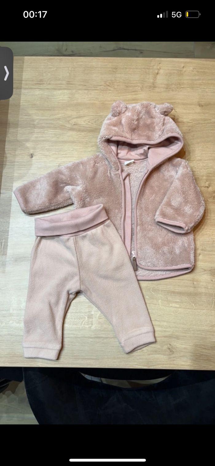 Ensemble bébé fille polaire H&M - photo numéro 1