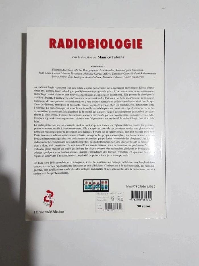 Radio biologie livre de médecine - photo numéro 7