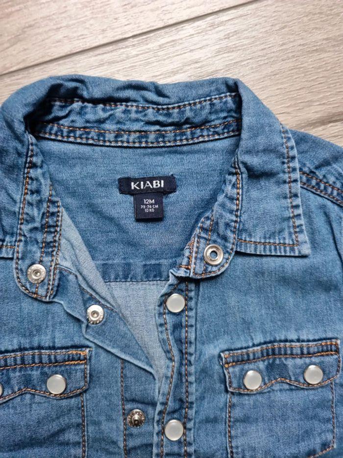 chemise en jean 12m - photo numéro 2