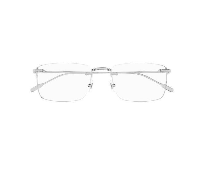 Lunette De Vue MONTBLANC MB0241O 001 ARGENT - photo numéro 3