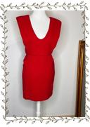 Robe rouge sans manches Les Petites