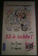 Livre 13 à table 5 ans ça se fête