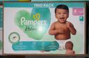 1 paquet de couches Pampers taille 4