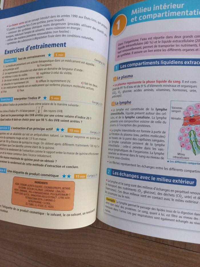 Lot de deux livres Objectif bac ST2S - photo numéro 12