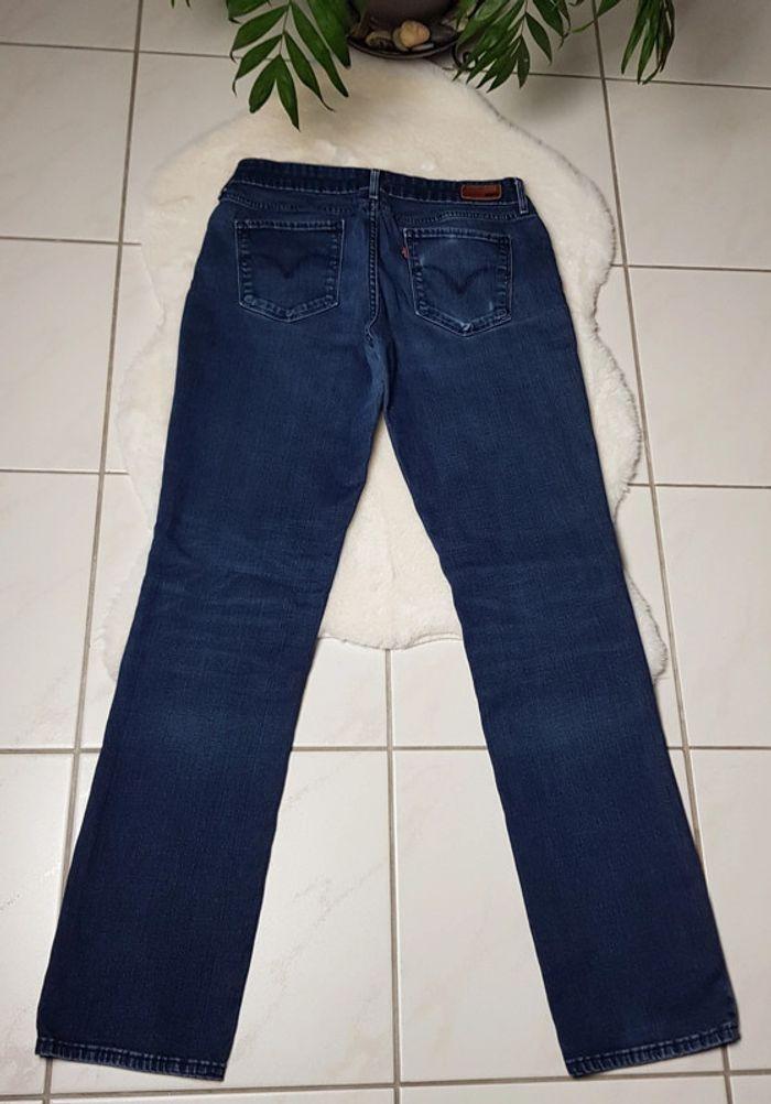 Jean Levi's Demi Curve Modern Rise Straight W30 L34 Bleu Marine - photo numéro 3