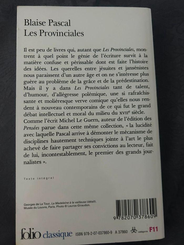 Les Provinciales de Pascal, ed. Michel le Guerin - photo numéro 2