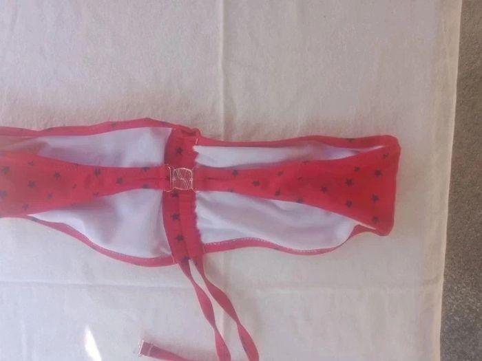 Maillot de bain 2 pièces rouge - photo numéro 5