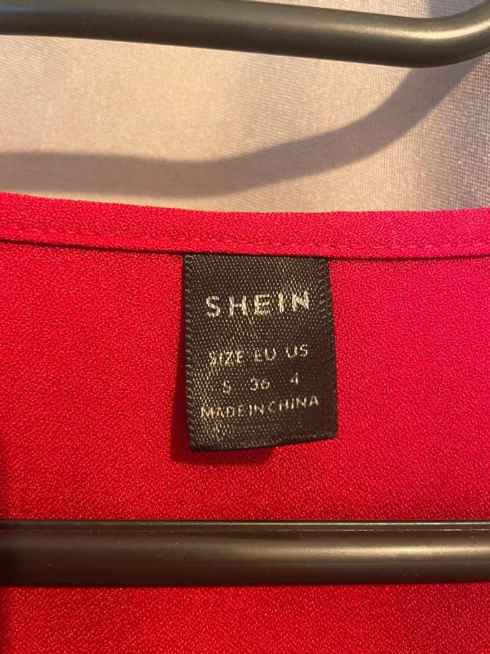 Blouse rouge Shein S - photo numéro 3