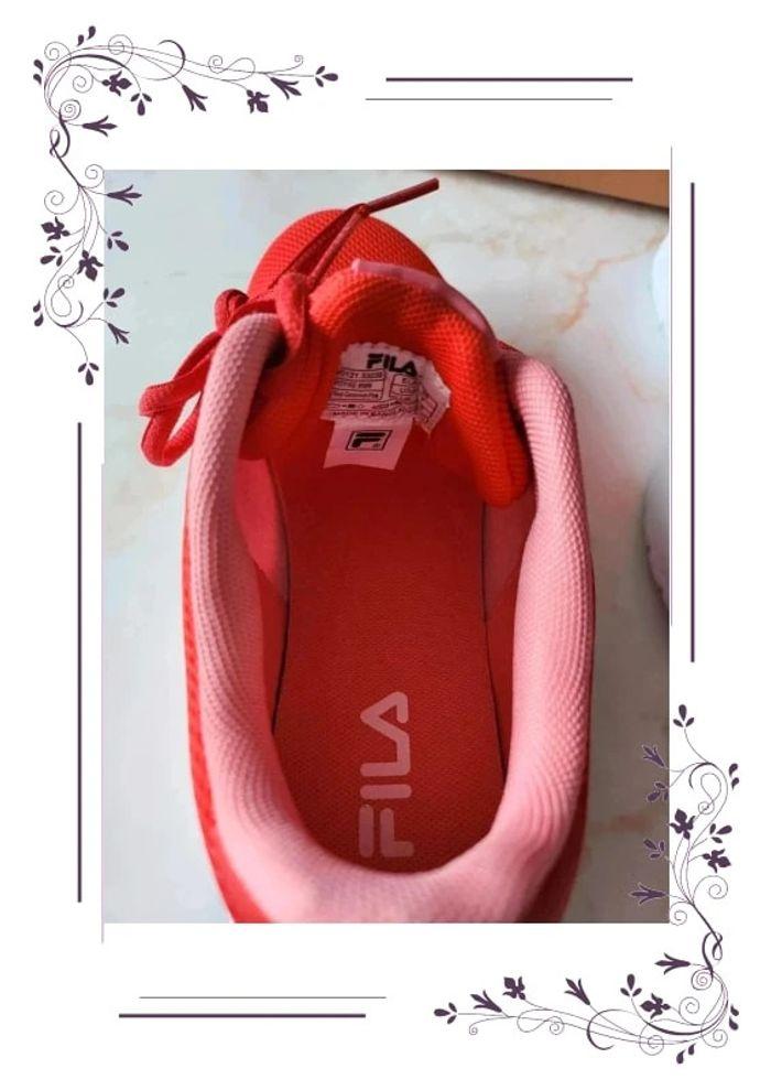 🌺 Basket FILA taille 38 rouge 🌺 - photo numéro 4