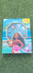 Livre avec 10 ventouses personnages Vaiana DISNEY