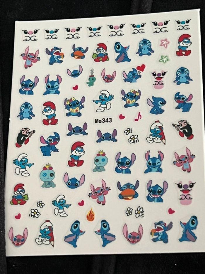 Lot Grande planche Stickers Stitch - photo numéro 10