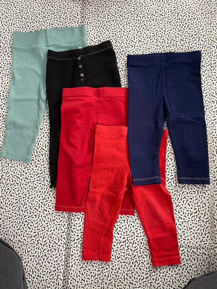 Lot de 5 leggings