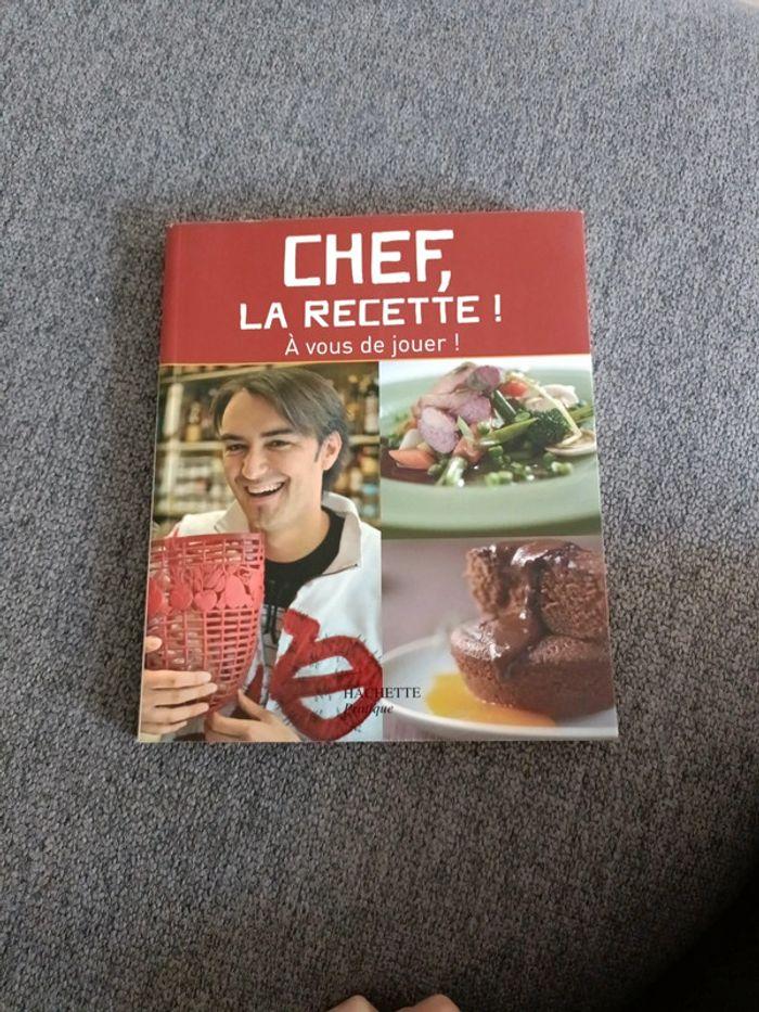 Livre Chef la recette !à vous de jouer - photo numéro 1