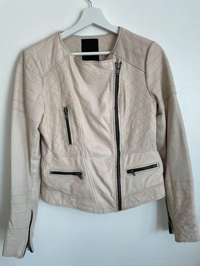 Blouson style motard - photo numéro 1