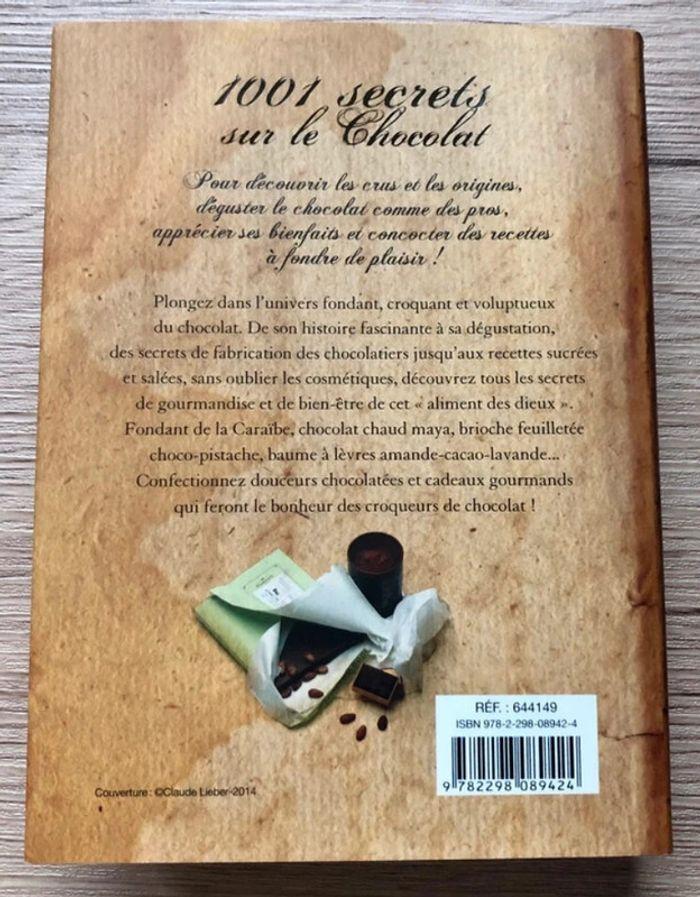 Livre 📖 1001 secrets sur le chocolat 🍫 - photo numéro 10